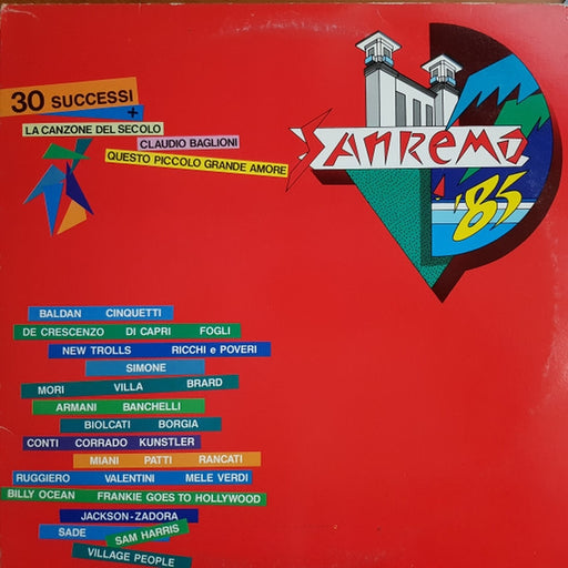 Various – Sanremo '85 - 30 successi (LP, Vinyl Record Album)