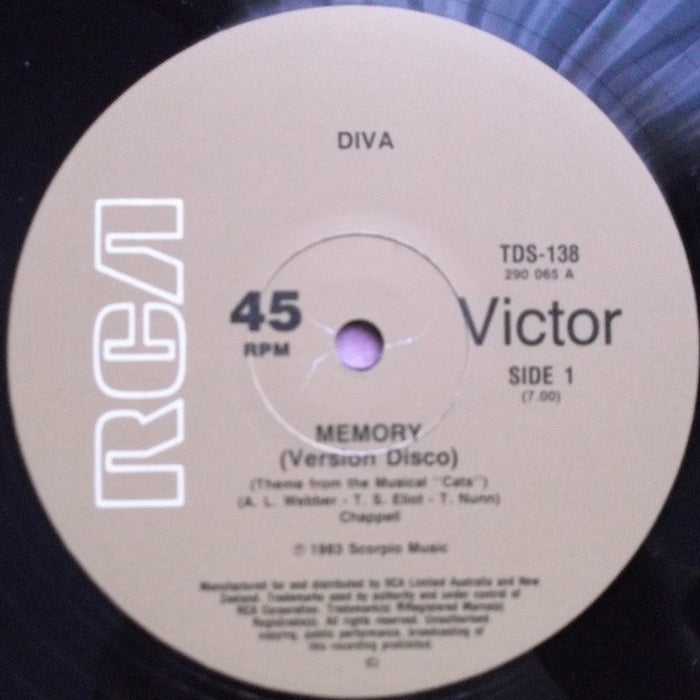 Diva Gray – Memory (LP, Vinyl Record Album)