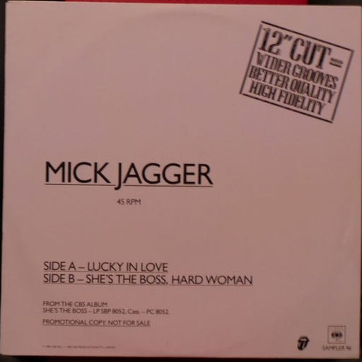 Mick Jagger – Lucky In Love (LP, Vinyl Record Album)