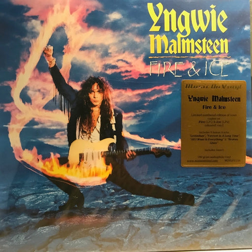 Yngwie Malmsteen – Fire & Ice (LP, Vinyl Record Album)