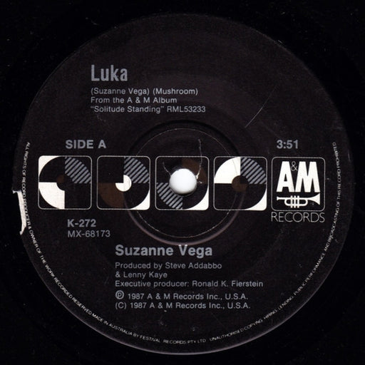 Suzanne Vega – Luka (LP, Vinyl Record Album)