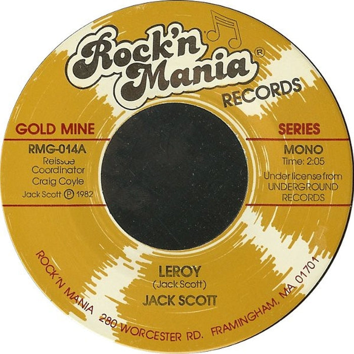 Jack Scott, Jimmy Dee & The Offbeats – Leroy / Henrietta (LP, Vinyl Record Album)