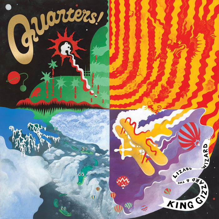 King Gizzard And The Lizard Wizard – Quarters! LP vinyl record, image 1 of 2