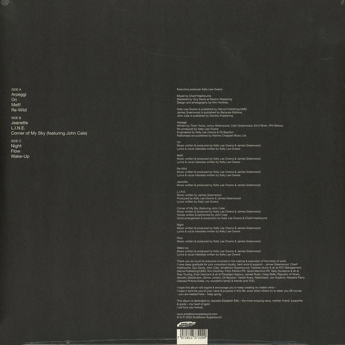 Kelly Lee Owens – Inner Song LP vinyl record, image 2 of 3