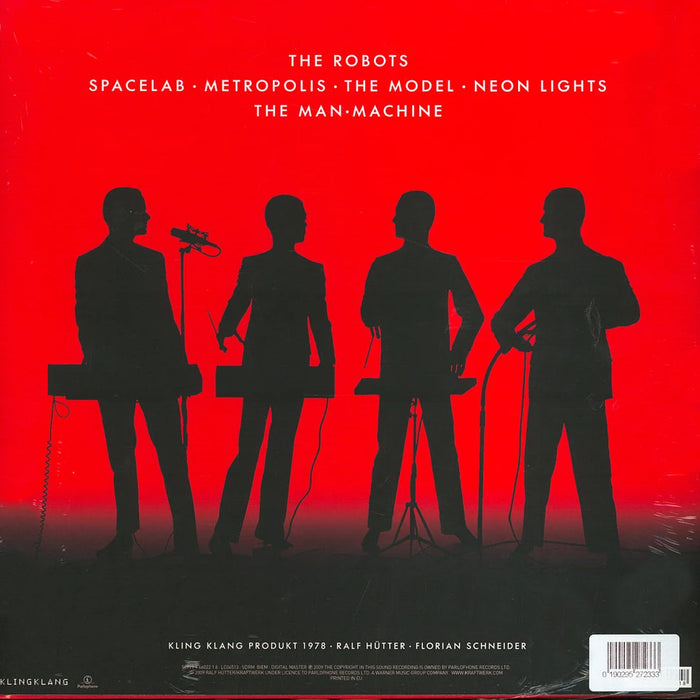Kraftwerk – The Man•Machine (Red Vinyl) LP vinyl record, image 2 of 4