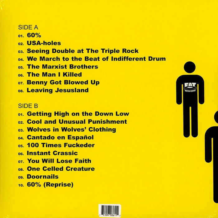 NOFX – Wolves In Wolves' Clothing (Yellow Vinyl, 20th Anniversary Edition) LP vinyl record, image 2 of 5