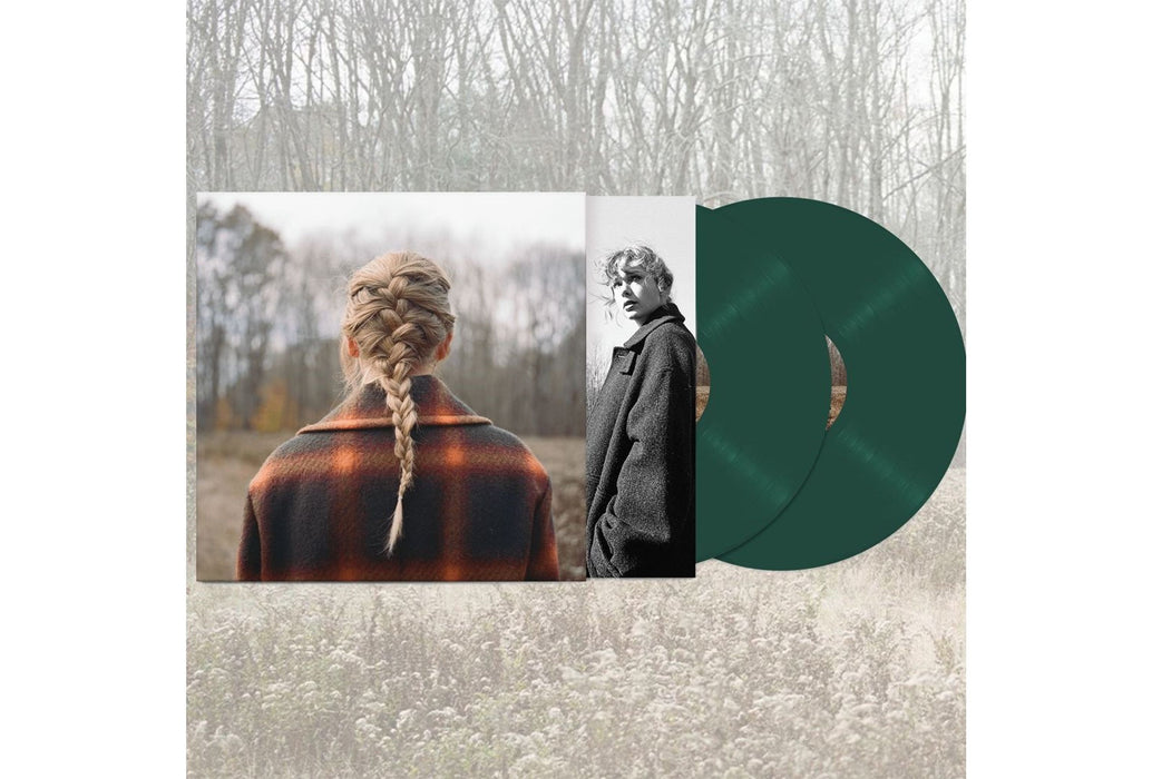 Taylor Swift – Evermore (2xLP, Green Vinyl) LP vinyl record, image 2 of 2