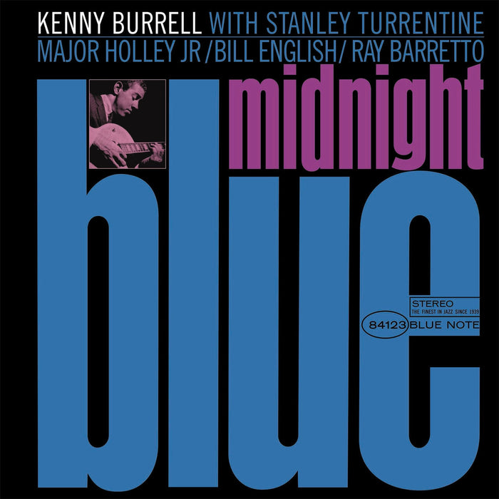 Kenny Burrell – Midnight Blue (Blue Note Classic) LP vinyl record, image 1 of 2