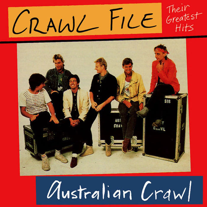 Australian Crawl – Crawl File (Red Vinyl, 40th Anniversary Edition) LP vinyl record, image 1 of 3