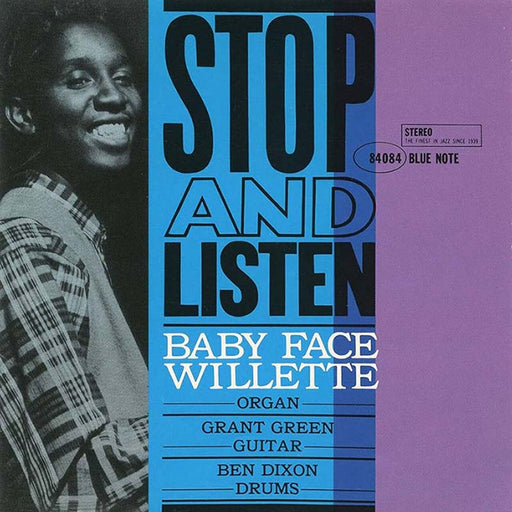 'Baby Face' Willette – Stop And Listen (Blue Note Classic Vinyl) LP vinyl record, image 1 of 2