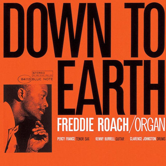 Freddie Roach – Down To Earth (Blue Note Classic Series) LP vinyl record, image 1 of 2