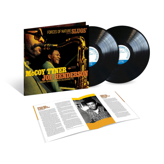McCoy Tyner, Joe Henderson – Forces Of Nature (Live At Slugs') (2xLP) - Image 2