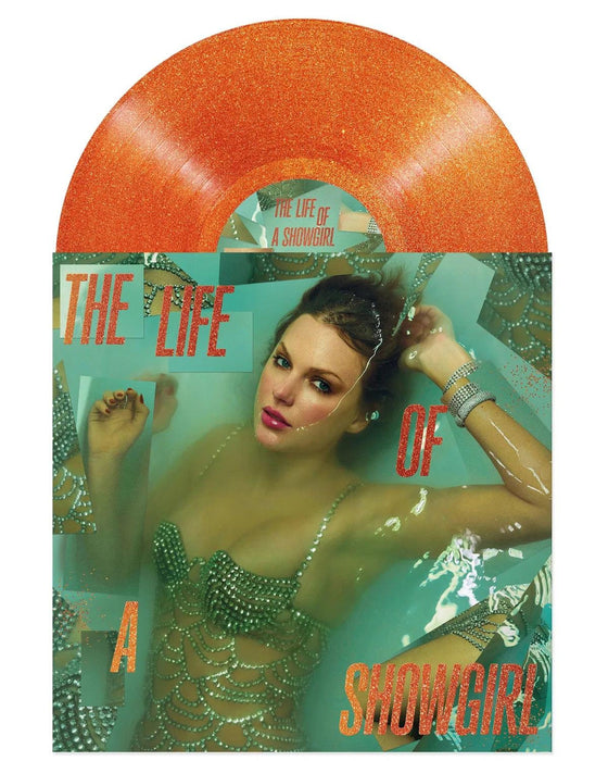 Taylor Swift – The Life Of A Showgirl (Portofino Orange Glitter vinyl) - Image 2