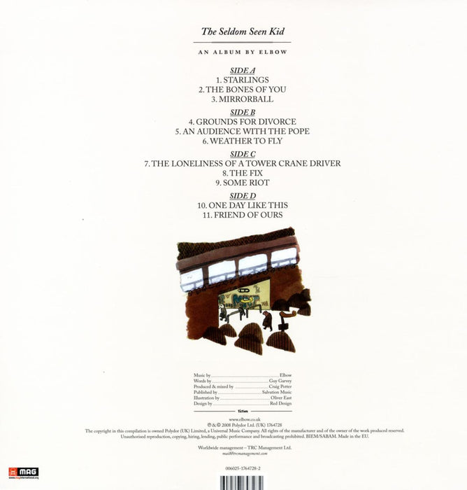 Elbow – The Seldom Seen Kid (2xLP) LP vinyl record, image 2 of 2