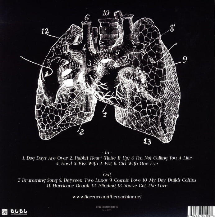 Florence And The Machine – Lungs LP vinyl record, image 2 of 2