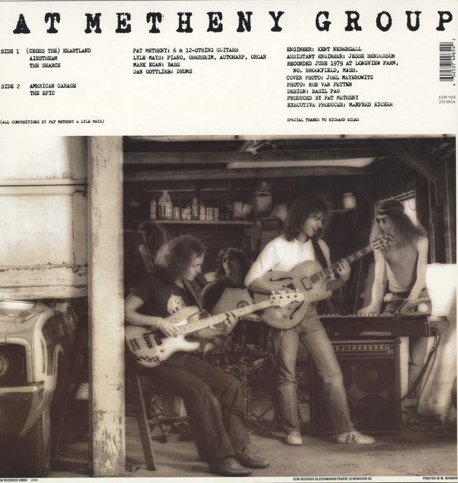 Pat Metheny Group – American Garage (ECM) LP vinyl record, image 2 of 2