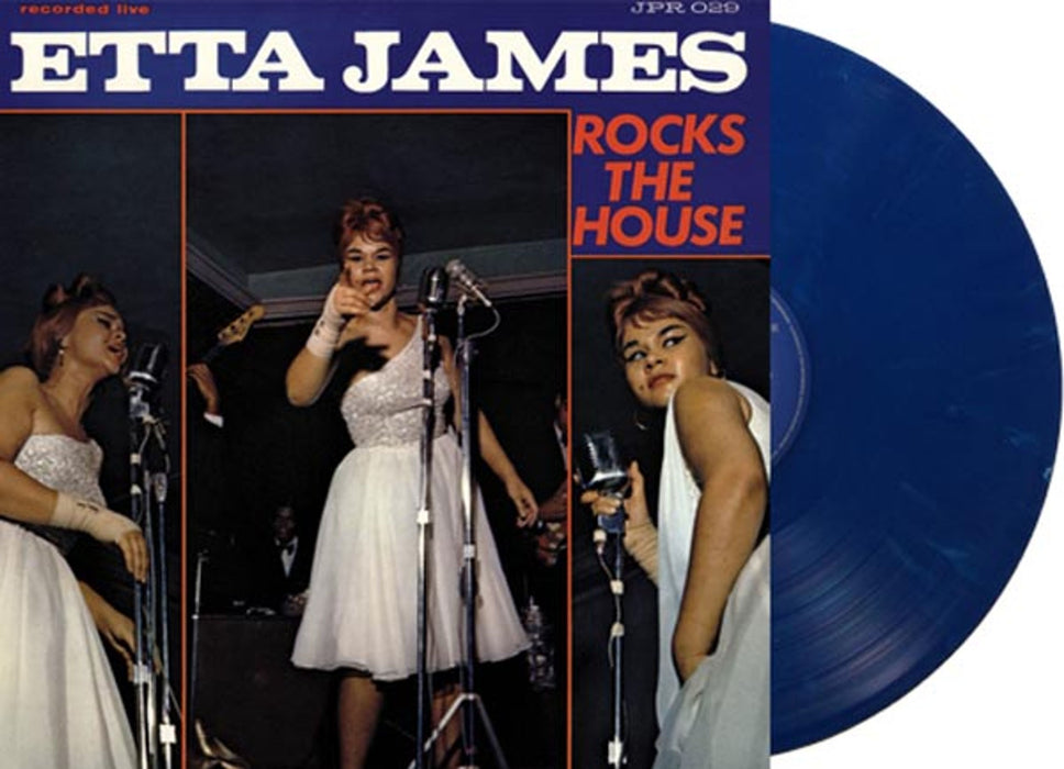 Etta James – Etta James Rocks The House (Blue vinyl) - Image 3