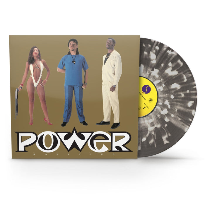 Ice-T – Power Rarities (Black ice / White splatter) LP vinyl record, image 2 of 2