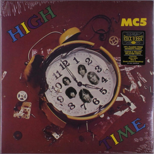 MC5 – High Time (Yellow Clear Splatter) LP vinyl record, image 1 of 3