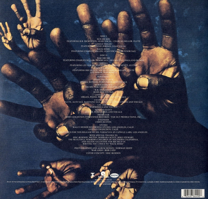 War – War LP vinyl record, image 2 of 2