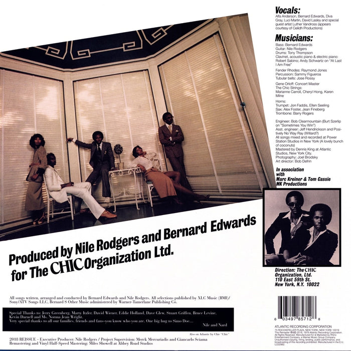 Chic – C'est Chic LP vinyl record, image 2 of 2