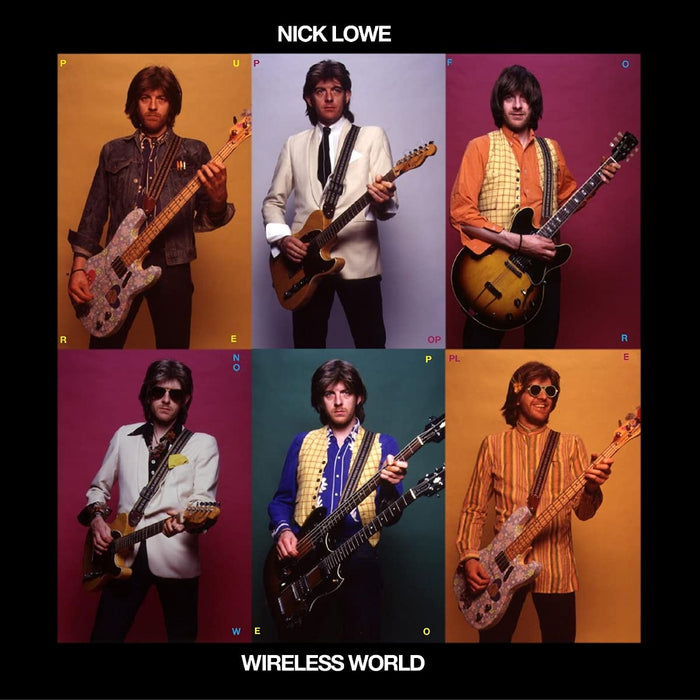 Nick Lowe – Wireless World (Transparent green with black swirl) LP vinyl record