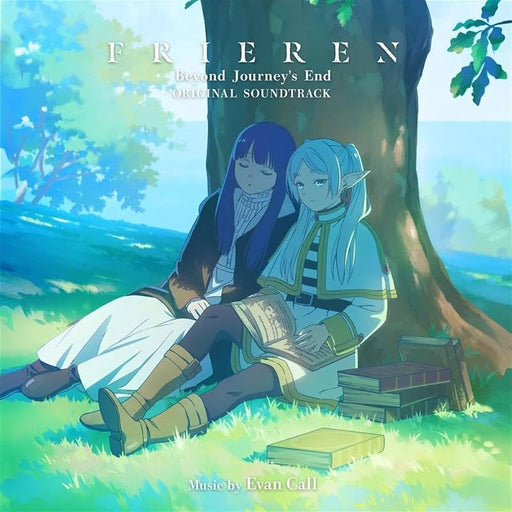 Evan Call – Frieren: Beyond Journey's End (Original Soundtrack) (2xLP, Blue / Green vinyl) - Image 1