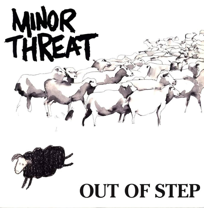 Minor Threat – Out Of Step (12" mini album) 12" vinyl record