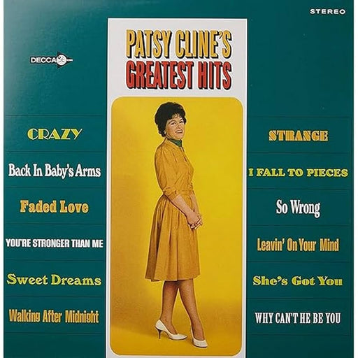 Patsy Cline – Patsy Cline's Greatest Hits LP vinyl record, image 1 of 2