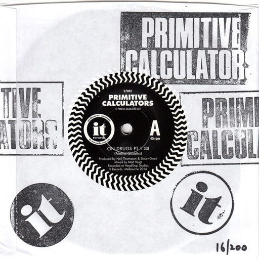 Primitive Calculators – On Drugs (LP, Vinyl Record Album)