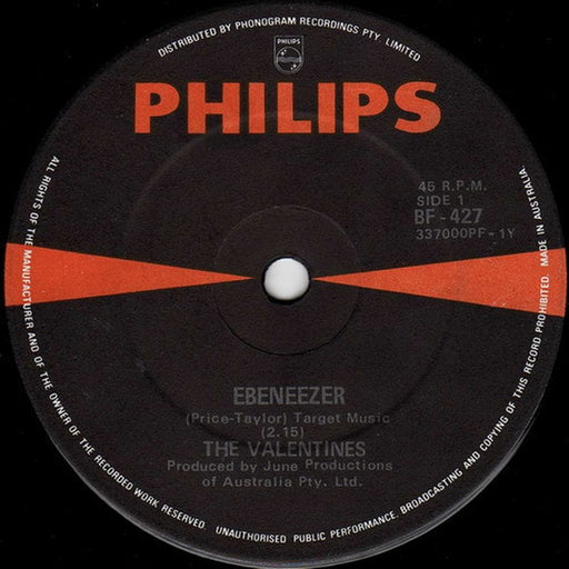 The Valentines – Ebeneezer (LP, Vinyl Record Album)