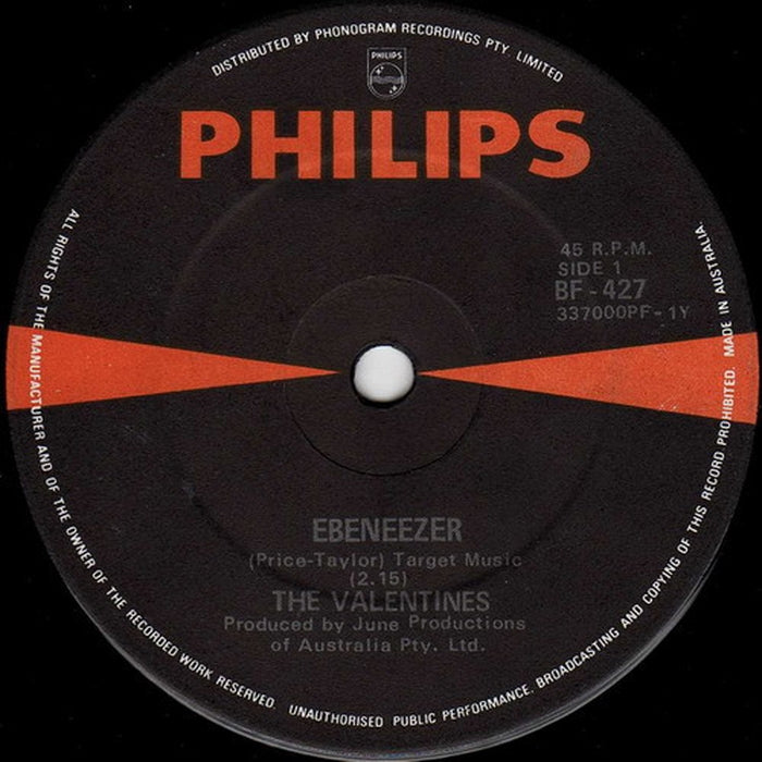 The Valentines – Ebeneezer (LP, Vinyl Record Album)