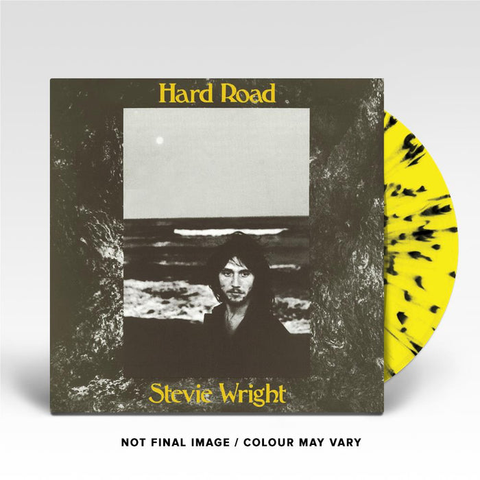Stevie Wright – Hard Road (Yellow & Black Splatter vinyl) LP vinyl record, image 2 of 2