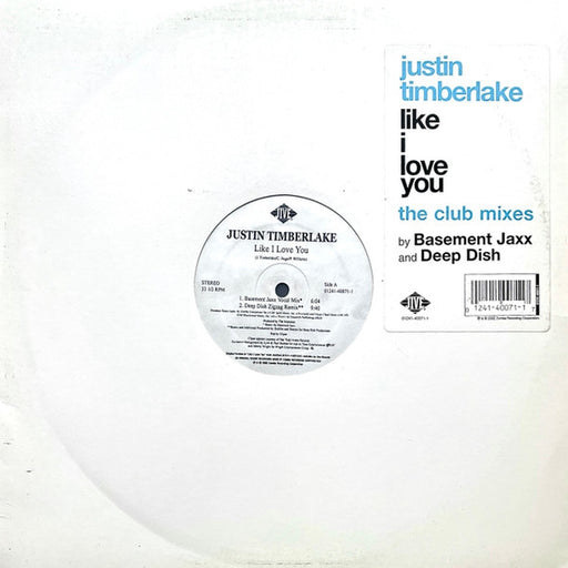 Justin Timberlake – Like I Love You (The Club Mixes) (LP, Vinyl Record Album)