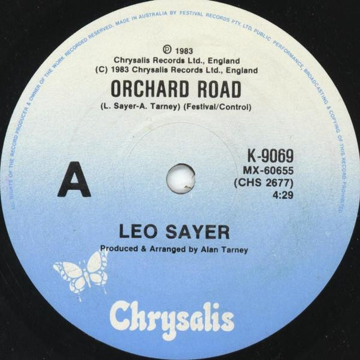 Leo Sayer – Orchard Road (LP, Vinyl Record Album)