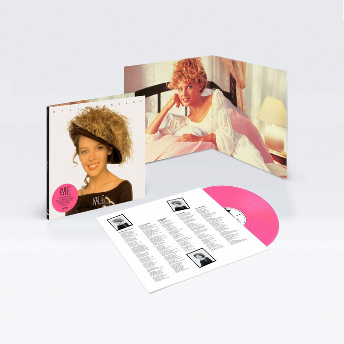 Kylie Minogue – Kylie (Neon Pink Vinyl, 35th Anniversary Edition) LP vinyl record, image 3 of 3