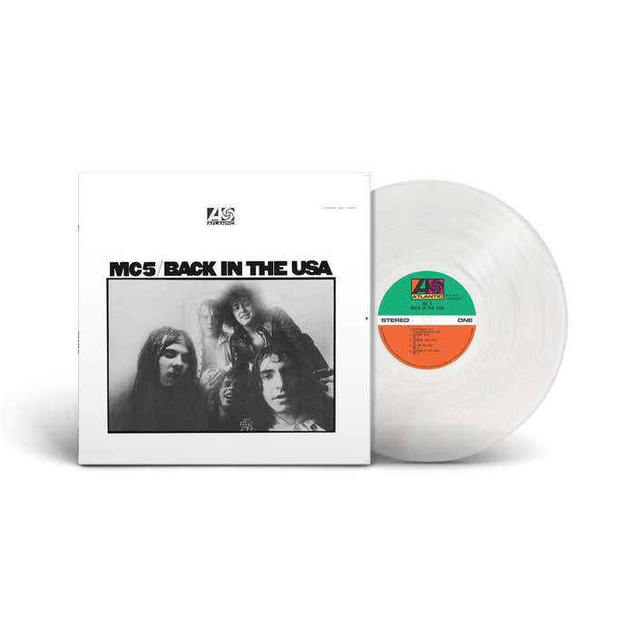 MC5 – Back In The USA (Atlantic 75 Series, Rocktober, Clear Vinyl) LP vinyl record, image 3 of 3