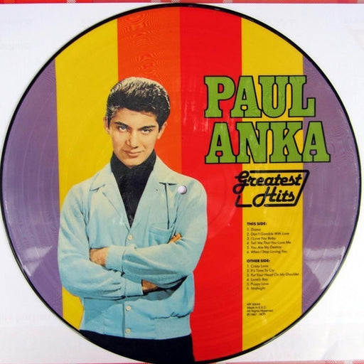 Paul Anka – Greatest Hits (LP, Vinyl Record Album)