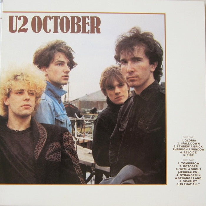 U2 – October (LP, Vinyl Record Album)