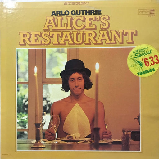 Arlo Guthrie – Alice's Restaurant (LP, Vinyl Record Album)