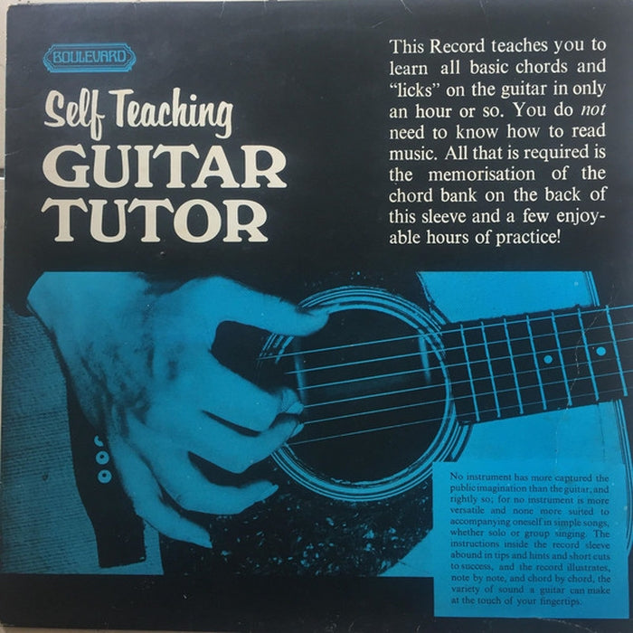 John Pearse – Self Teaching Guitar Tutor (LP, Vinyl Record Album)