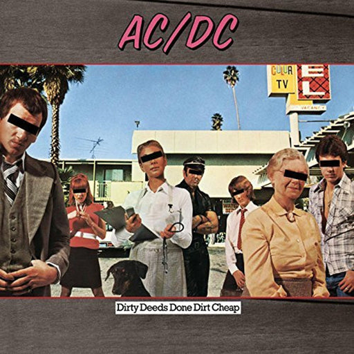 AC/DC – Dirty Deeds Done Dirt Cheap LP vinyl record