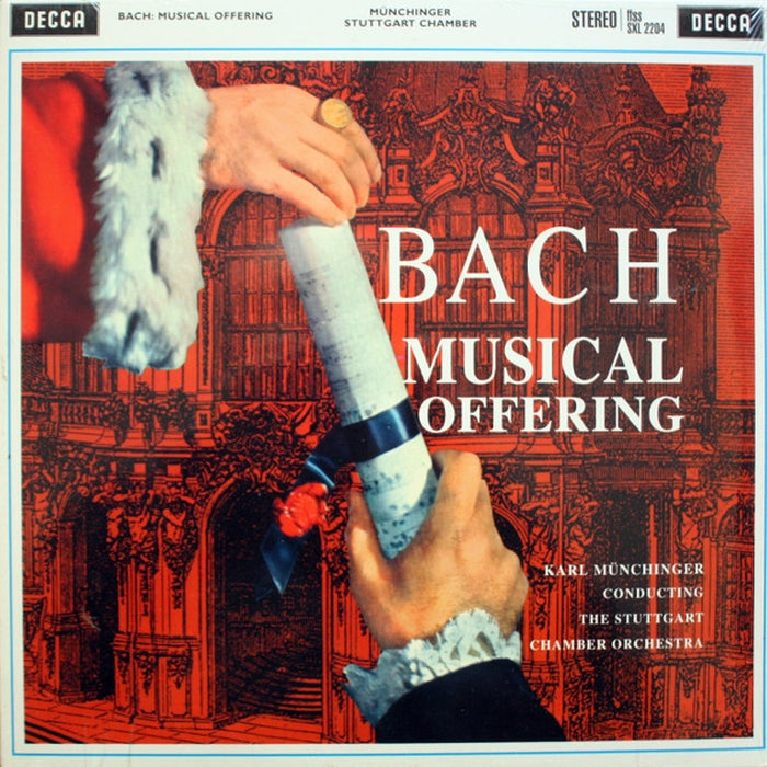 Johann Sebastian Bach, Karl Münchinger, Stuttgarter Kammerorchester – Musical Offering (LP, Vinyl Record Album)