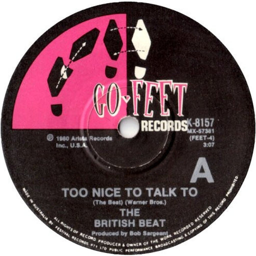 The Beat – Too Nice To Talk To (LP, Vinyl Record Album)
