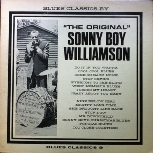 Sonny Boy Williamson – Blues Classics By "The Original" Sonny Boy Williamson (LP, Vinyl Record Album)