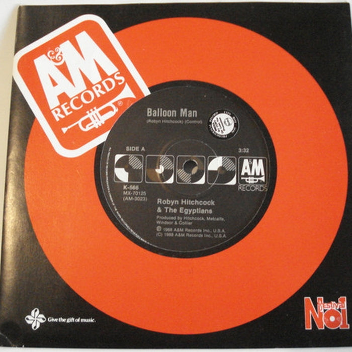 Robyn Hitchcock & The Egyptians – Balloon Man (LP, Vinyl Record Album)