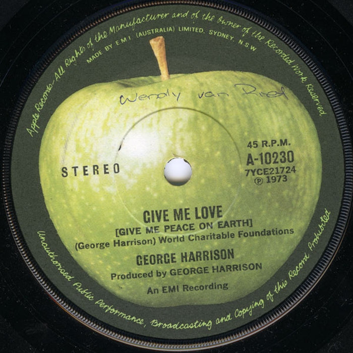 George Harrison – Give Me Love (Give Me Peace On Earth) (LP, Vinyl Record Album)
