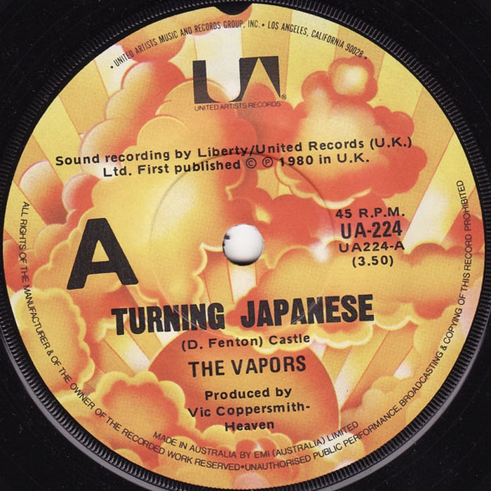 The Vapors – Turning Japanese (LP, Vinyl Record Album)