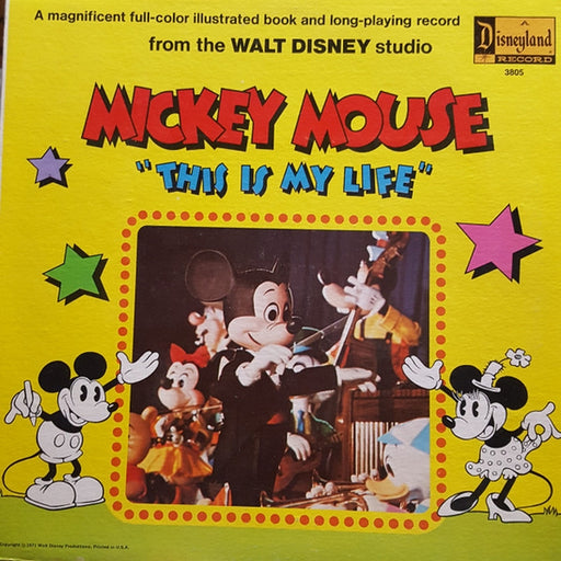 Various – Mickey Mouse "This Is My Life" (LP, Vinyl Record Album)