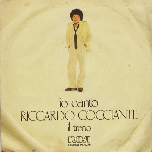 Riccardo Cocciante – Io Canto / Il Treno (LP, Vinyl Record Album)